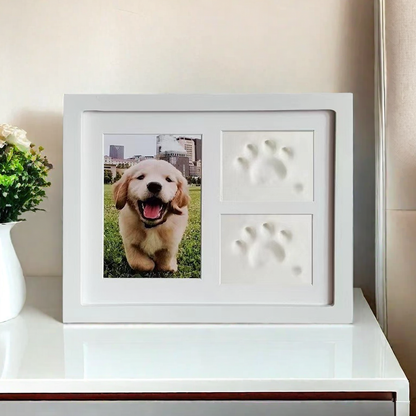 Pet Footprint Kit Clay Picture Frame, 11*9 in